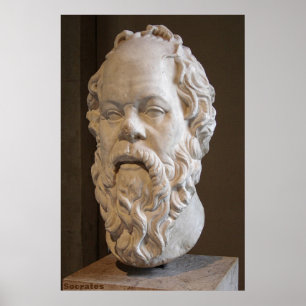 Socrates / Griekse filosoof / Poster