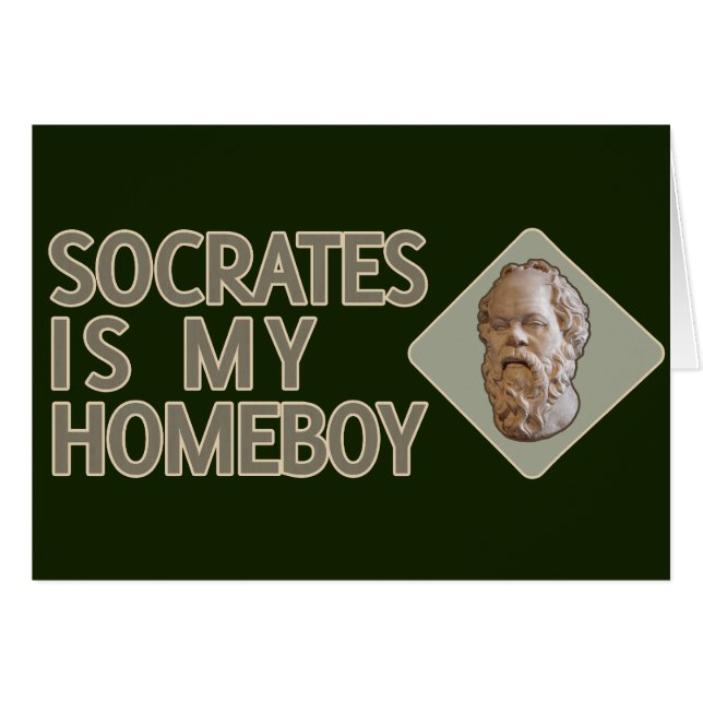 Socrates is mijn Homeboy (Voorkant Horizontaal)