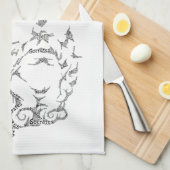 Socrates Kitchen Towel Theedoek (Quarter Fold)