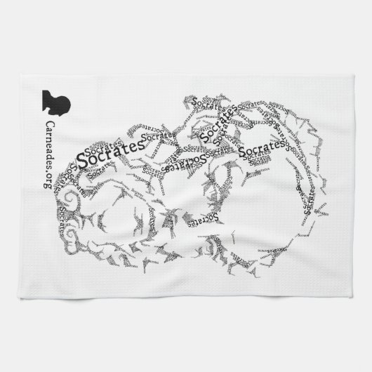 Socrates Kitchen Towel Theedoek (Horizontaal)