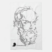 Socrates Kitchen Towel Theedoek (Verticaal)