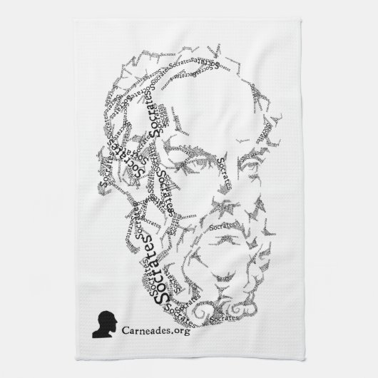 Socrates Kitchen Towel Theedoek (Verticaal)