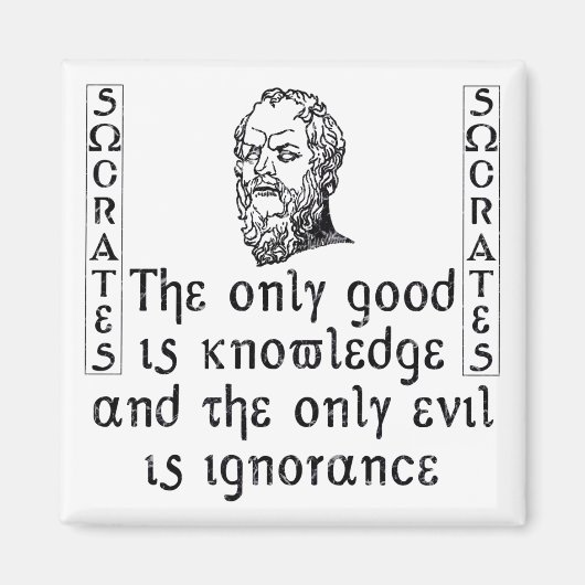 SOCRATES MAGNEET (Voorkant)