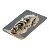 SOCRATES, marmerkop, kopie van een brons van de Magneet (Linkerzijde)