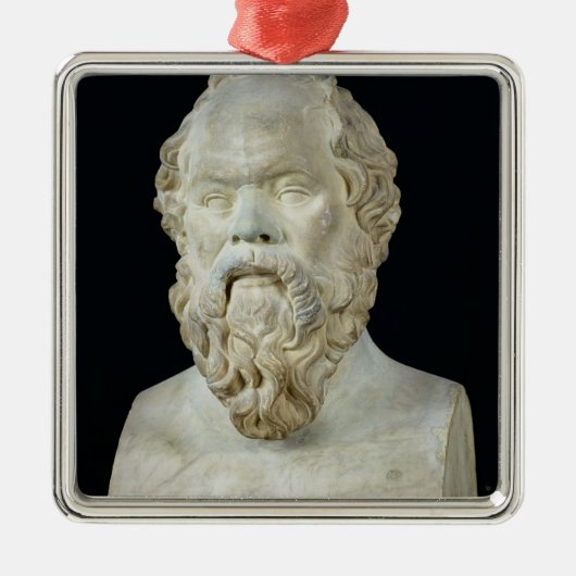 SOCRATES METALEN ORNAMENT (Voorkant)