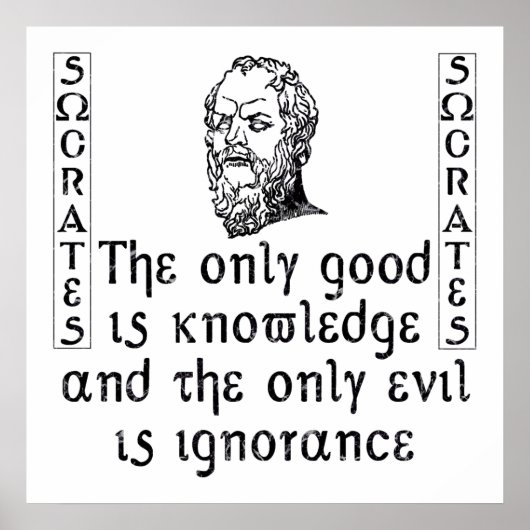 SOCRATES POSTER (Voorkant)