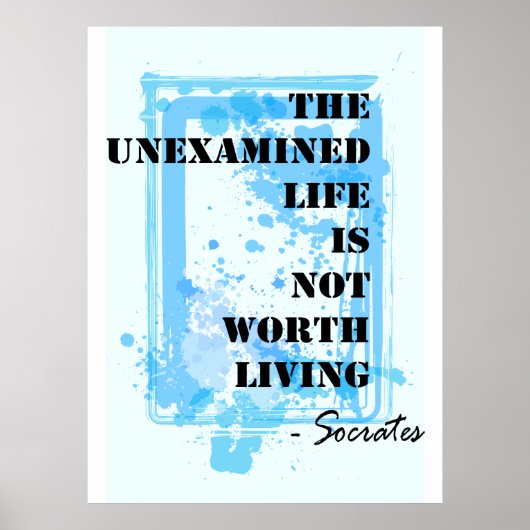 SOCRATES POSTER (Voorkant)