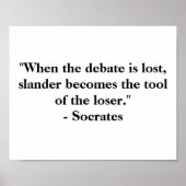 SOCRATES POSTER (Voorkant)