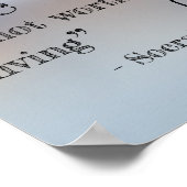 SOCRATES' Poster van het citaat "Niet-onderzocht L (Hoek)