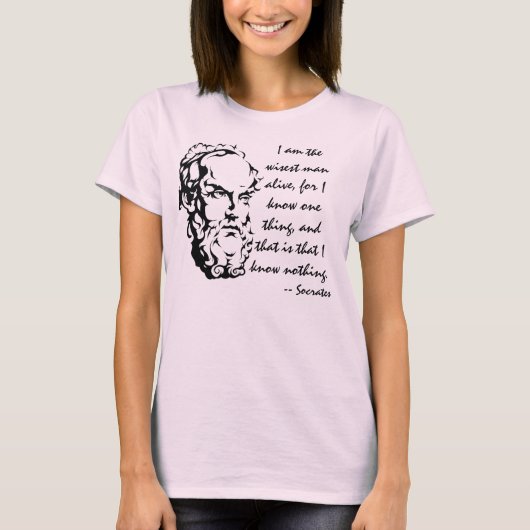 Socrates-Shirt T-shirt (Voorkant)