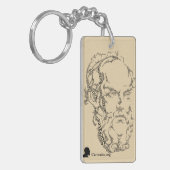 Socrates-Sleutelhanger Sleutelhanger (Voorkant Links)