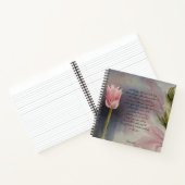 Socrates Soul Health Quote Pink Flower Journal Notitieboek (Binnen)