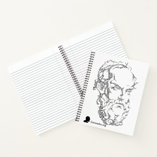 Socrates spiral notebook notitieboek (Binnen)