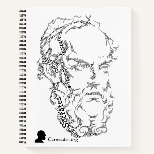 Socrates spiral notebook notitieboek (Voorkant)