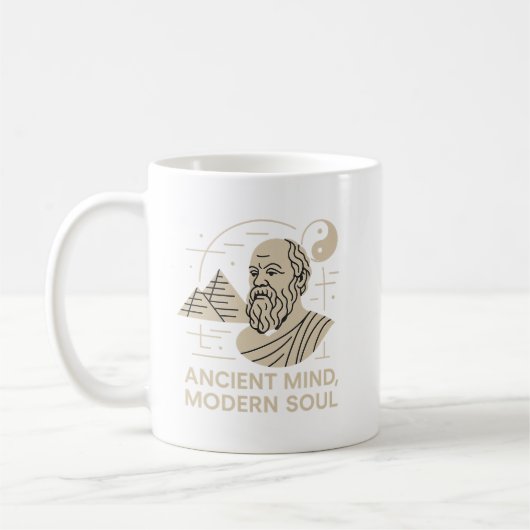 Socrates Vibes Ancient Mind Modern Soul Philosophe Koffiemok (Links)
