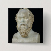 SOCRATES VIERKANTE BUTTON 5,1 CM (Voorkant)