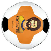 SOCRATES VOOR Brazilië - Persoonlijk Voetbal (Gedraaid)