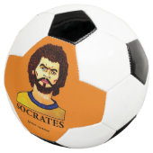 SOCRATES VOOR Brazilië - Persoonlijk Voetbal (Drie kwart)