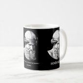 Socrates "Weet niets" CadeauMok Koffiemok (Voorkant rechts)