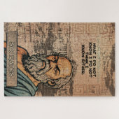 Socrates Wijsheid Puzzel - Perfect cadeau voor den (Horizontaal)