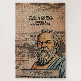 Socrates Wijsheid Puzzel - Perfect cadeau voor den Legpuzzel