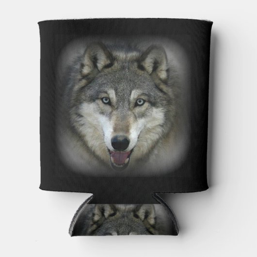 Soda blikhouder - Wolf Mountain Sanctuary Blikjeskoeler (Voorkant)