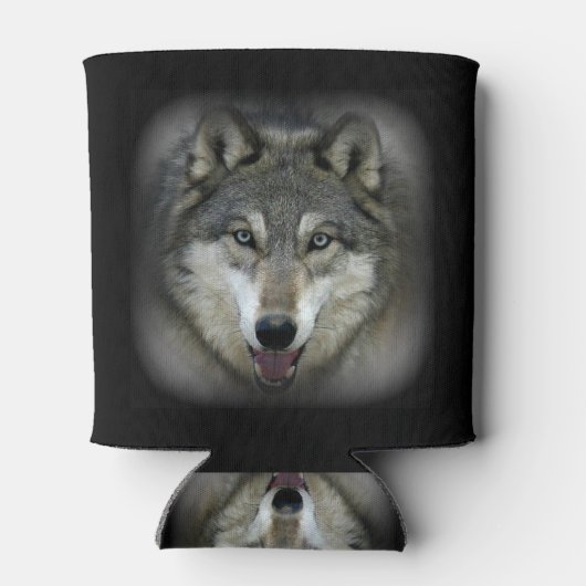 Soda blikhouder - Wolf Mountain Sanctuary Blikjeskoeler (Achterkant)