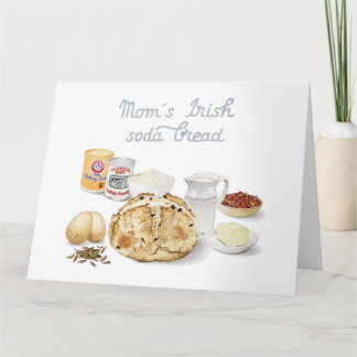 Soda Bread Illustrated Recipe Kaart