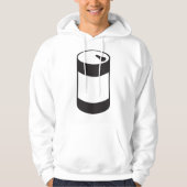 Soda Can Mannen Hoodie (Voorkant)