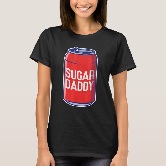 Soda Can Sugars Daddy Sodalicious Soda T-shirt (Voorkant)