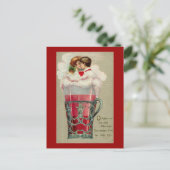 Soda Couple Briefkaart (Staand voorkant)