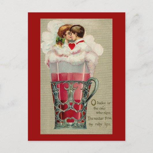 Soda Couple Briefkaart (Voorkant)