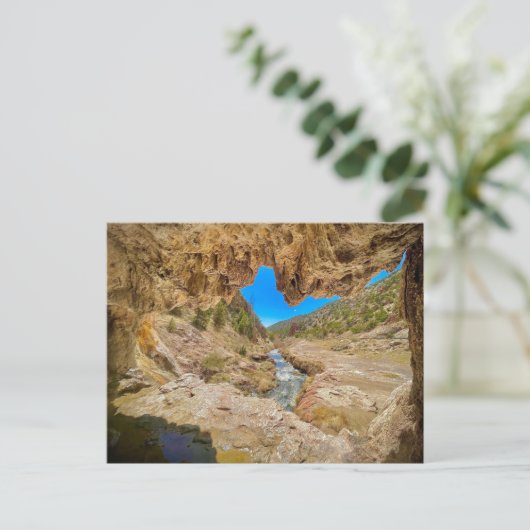 Soda Dam-grot Briefkaart (Staand voorkant)