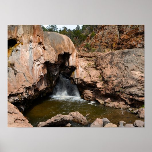 Soda Dam in New Mexico Poster (Voorkant)