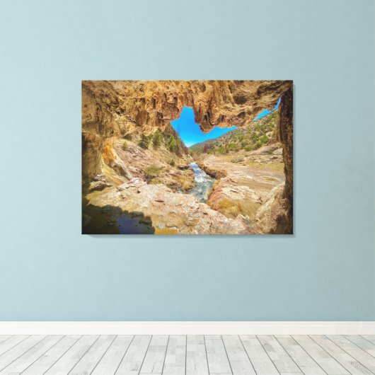 Soda Dam NM Canvas Afdruk (Insitu (Houten vloer))