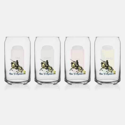 "Soda" Drinkware Set Kan Glas (Achterkant)