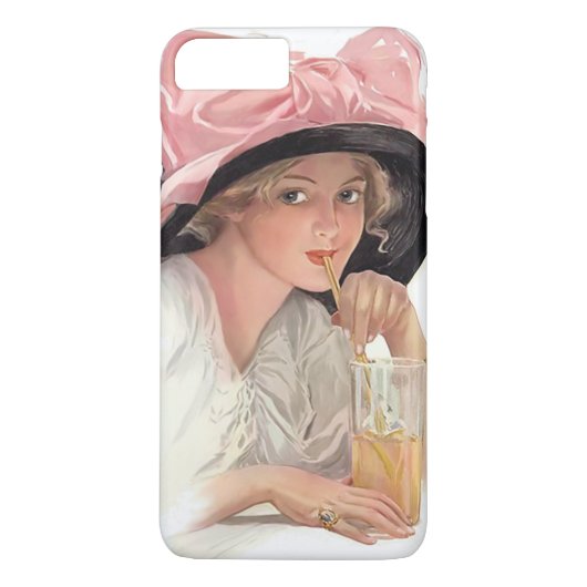 Soda Girl in Pet Case-Mate iPhone Case (Achterkant)