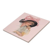 Soda Girl in Pet Tegeltje (Zijkant)