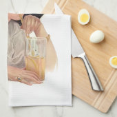 Soda Girl in Pet Theedoek (Quarter Fold)