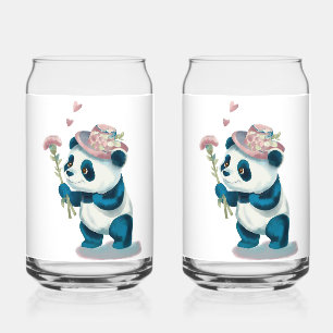 Soda Glas Bloem Panda