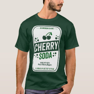 Soda Groep Halloween Kostuum Cherry Soda T-shirt
