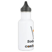 Soda is mijn Comfort Food Waterfles (Links)
