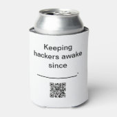 Soda isolator - Voor hackers Blikjeskoeler (Blikje Voorkant)