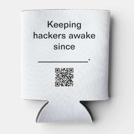 Soda isolator - Voor hackers Blikjeskoeler (Voorkant)