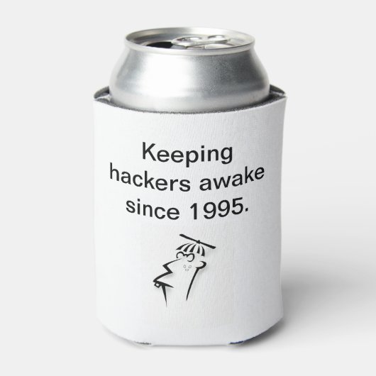 Soda isolator - Voor hackers Blikjeskoeler (Blikje Voorkant)