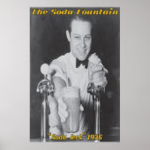 Soda Jerk - aangepast Poster of afdrukken (Voorkant)