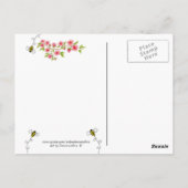 Soda Meisje briefkaart (Achterkant)