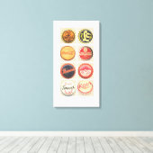  SODA PETTEN CANVAS AFDRUK (Insitu (Houten vloer))