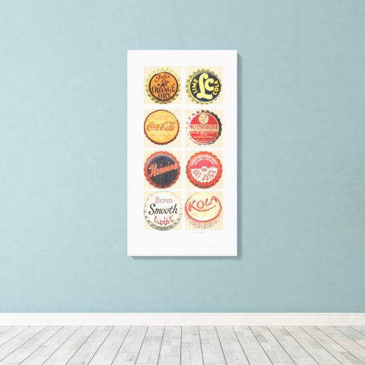  SODA PETTEN CANVAS AFDRUK (Insitu (Houten vloer))