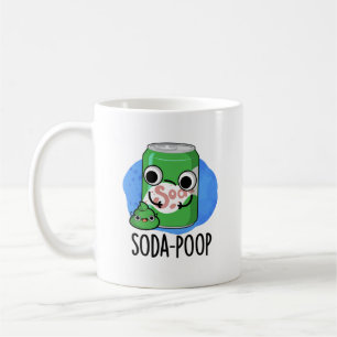 Soda Poop Funny Drink Pun Koffiemok